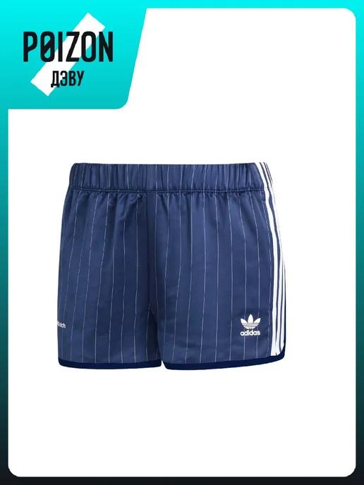 adidas Шорты Originals x SPORTY & RICH SPORTY & RICH, голубой, фото 3
