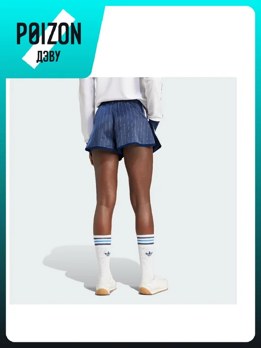 adidas Шорты Originals x SPORTY & RICH SPORTY & RICH, голубой, фото 4