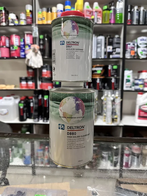 PPG лак d880 + отвердитель, 1,5 л