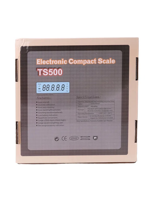 Весы электронные LCD 30 кг, черные, 30 кг, фото 6