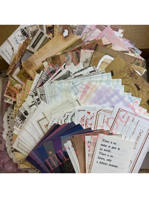 Бумага для скрапбукинга, 5 уп. (150 шт), Mr.paper S23486-3, 150 шт, фото 3