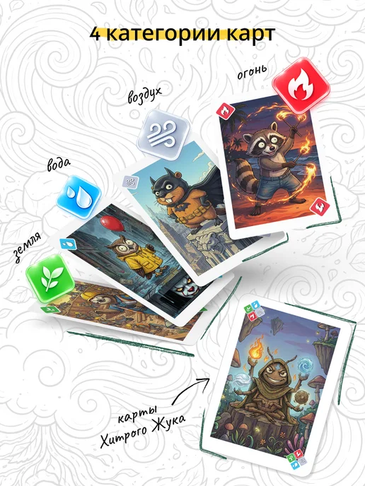 GAME_HUB Настольная игра для всей семьи и компании Хитрый жук, зеленый, фото 3