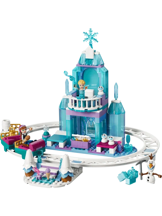 LEGO Disney Princess Ледяной замок Эльзы 43281, голубой, фото 2