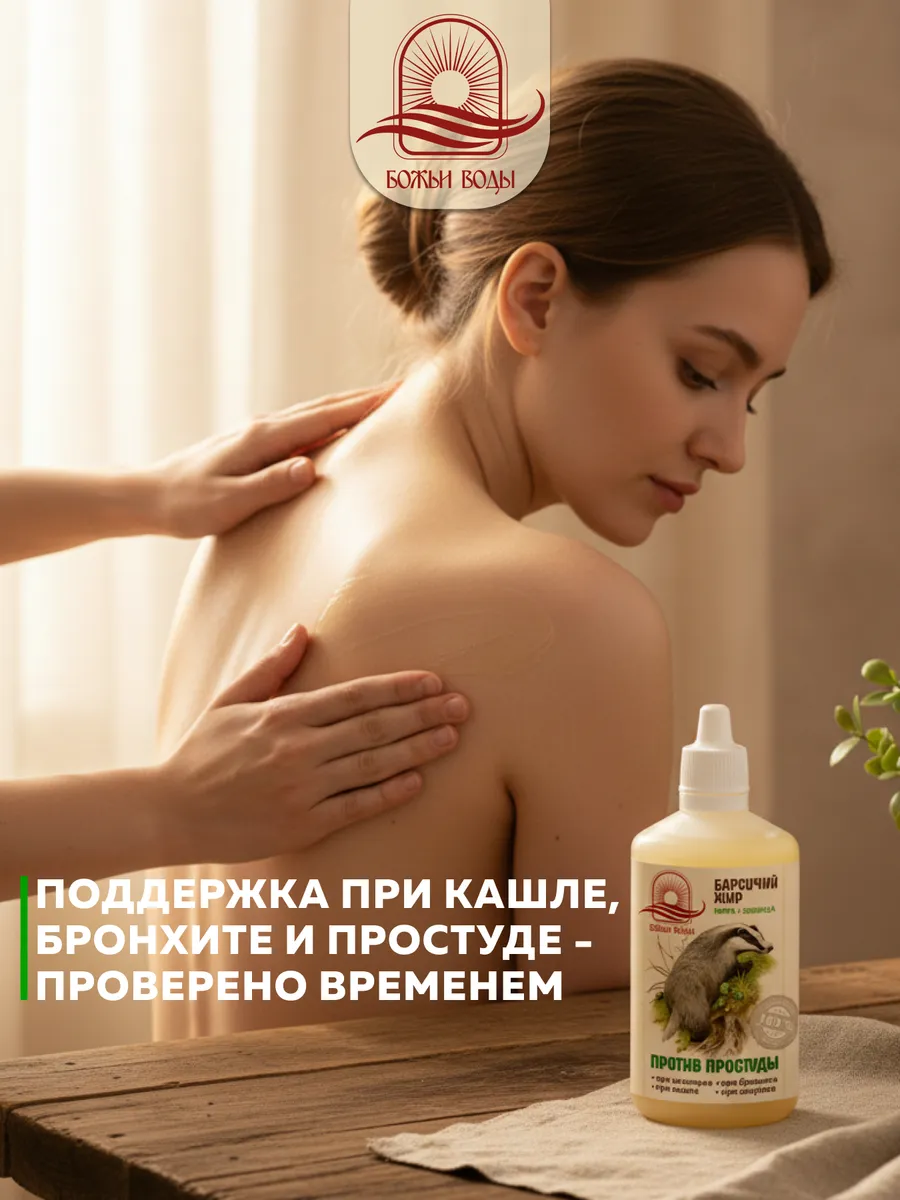 Бальзам Барсучий жир против простуды