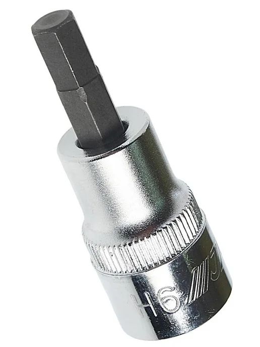 JTC Головка с насадкой HEX 3 8" х H6, длина 48мм, JTC-34706, серый, фото 3