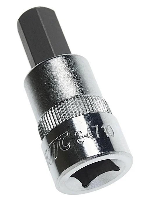 JTC Головка с насадкой HEX 3 8" х H10, длина 48мм, JTC-34710, серый, фото 4