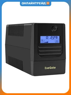 EXEGATE ИБП Smart LB-1000.LCD.AVR.2SH.USB 1000VA 650W