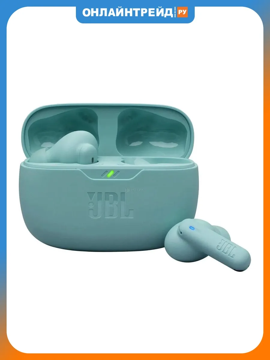 Беспроводные наушники Wave Beam 2, синий JBL 832130501 купить в интернет‑магазине Wildberries