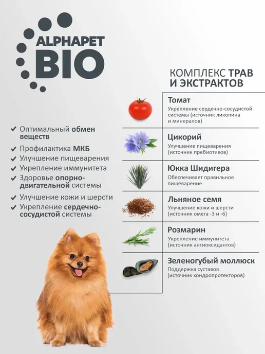 Сухой корм AlphaPet Superpremium для собак, мелкие, ягненок, 7 кг, фото 5