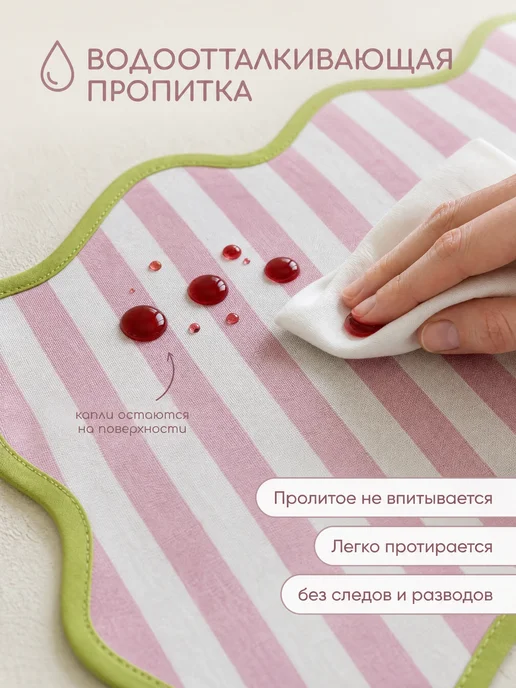 heart of house Сервировочные салфетки на стол плейсмат 1 шт, 1 шт, фото 2