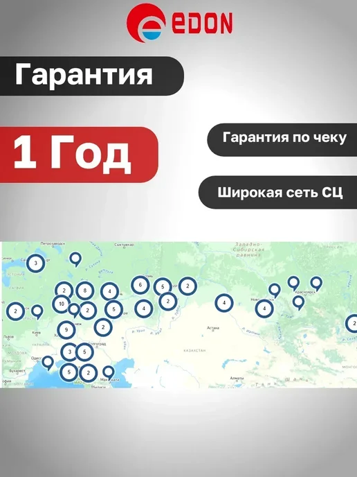 Edon Строительный фен 1900 Вт 2 режима 300 520C 240 420л мин, 1900 Вт, 420 л, фото 6