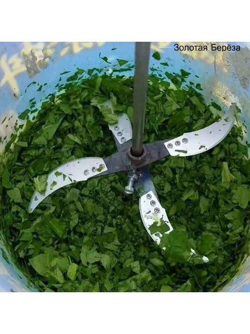 Садовый измельчитель Ручной Серый, серый, фото 4