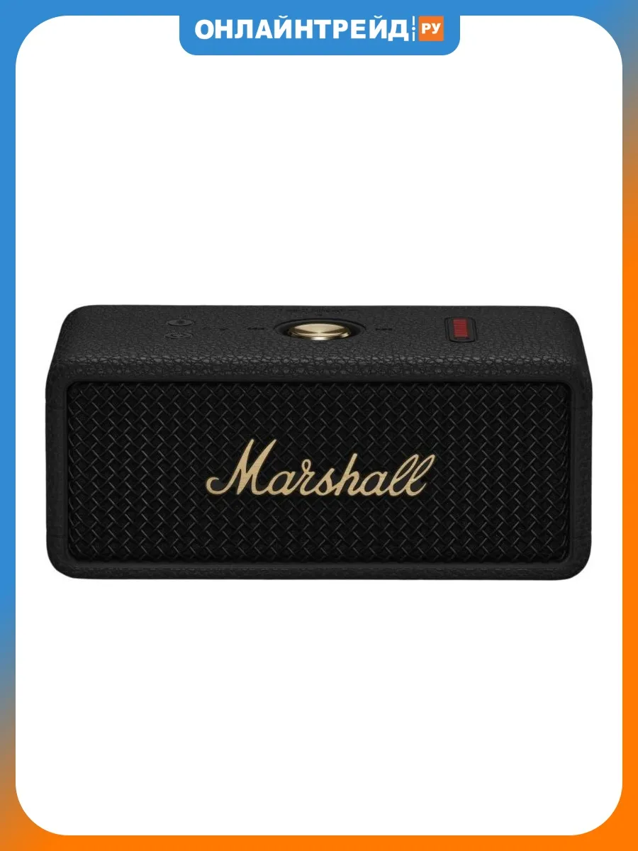 MARSHALL. Портативная колонка Emberton III, Black And Brass