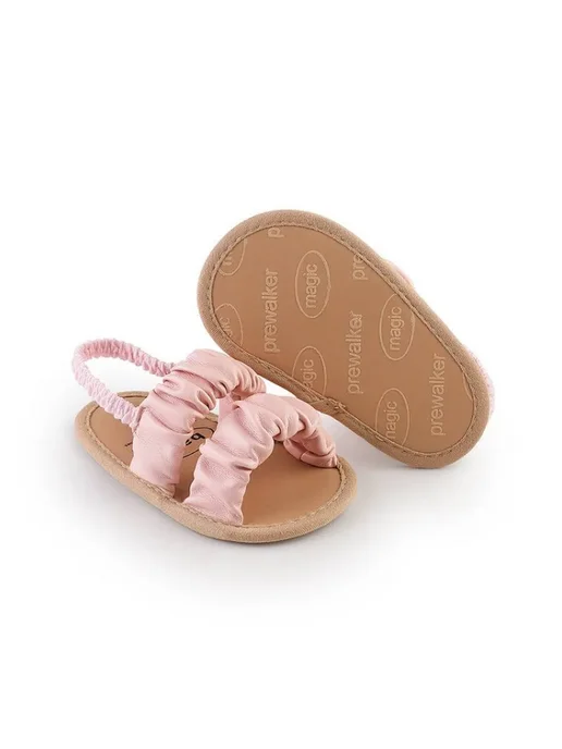 Ayla Bebe Пинетки босоножки, розовый, фото 2