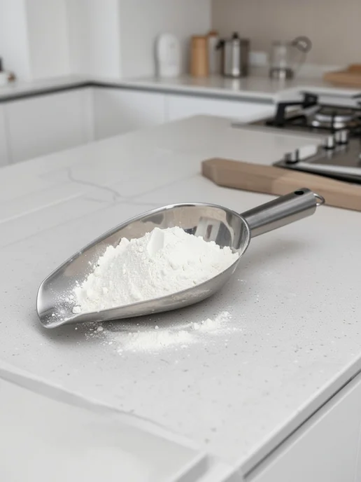 Совок для сыпучих продуктов, серый