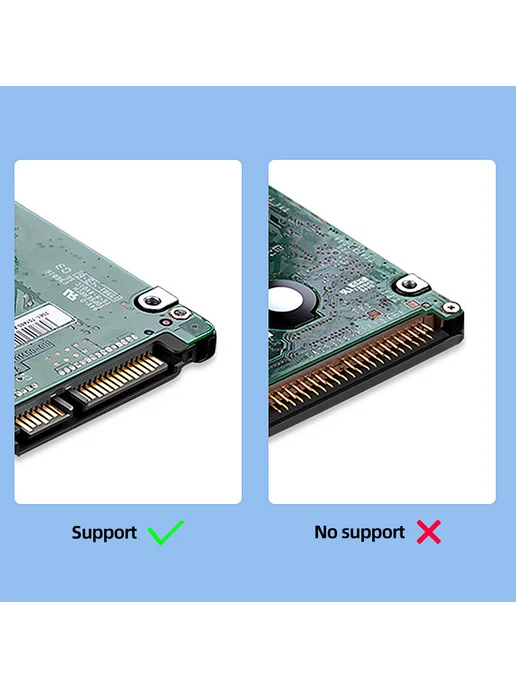 Type-C SATA HDD кейс 2.5" для Windows Linux Os, вариант, фото 7