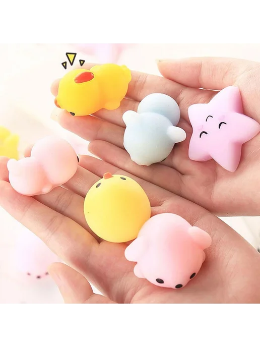 Игрушка-антистресс пельмень случайный цвет, вариант, фото 2