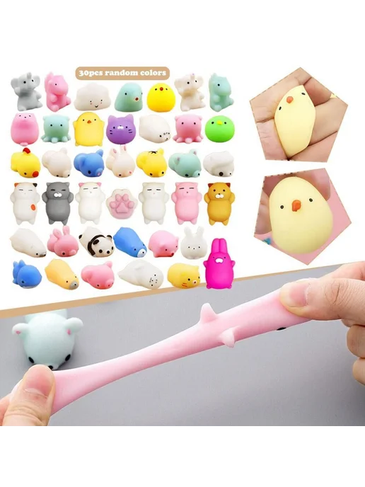 Игрушка-антистресс пельмень случайный цвет, вариант, фото 4