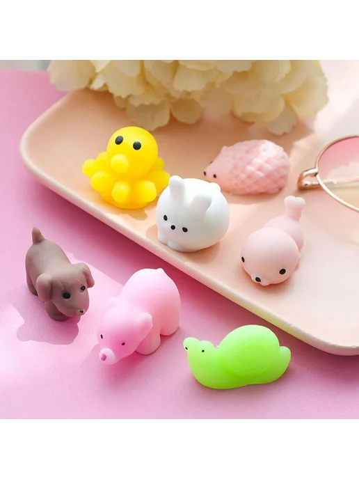 Игрушка-антистресс пельмень случайный цвет, вариант, фото 5