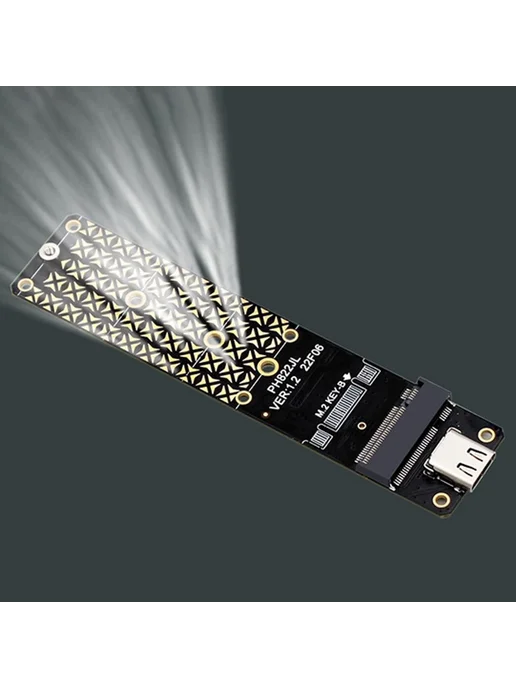 Адаптер M.2 NVME USB 3.2 B Ключ 10 Гбит с SSD Type C, вариант, фото 4