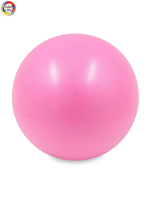 Фитбол гимнастический 25cm Мятный Фитбол, розовый, фото 2