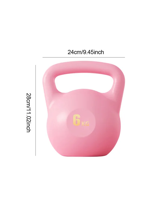 Kettlebell Water 6kg для дома, фитнес, Pink, 6 кг, фото 6