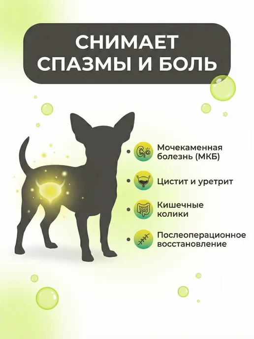 Обезболивающие таблетки для собак и кошек дротаверина 20 мг, 4, фото 2