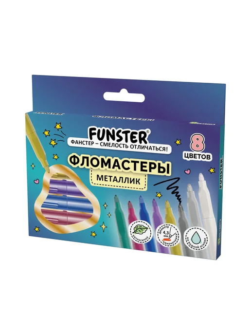 FUNSTER Фломастеры для рисования набор, вариант, фото 2