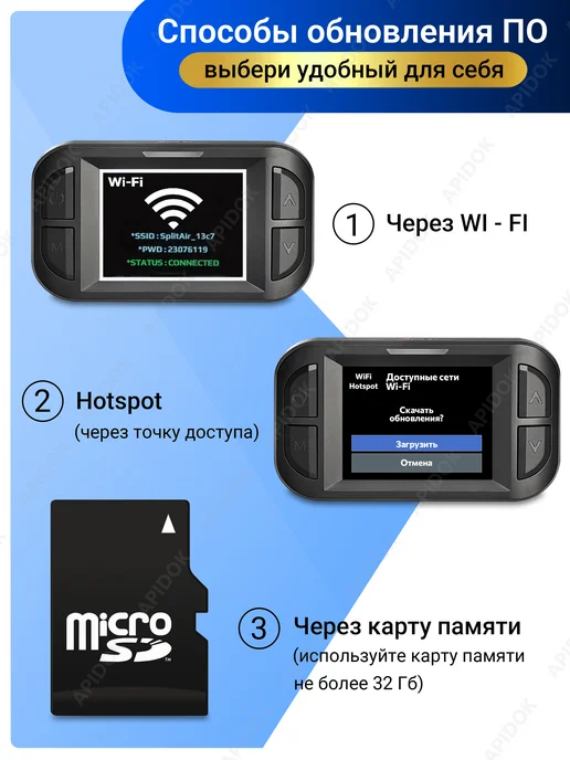 inspector Split Air сигнатурный радар-детектор, черный, фото 4