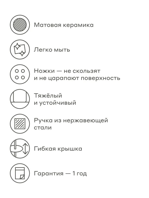 Pragma Ёршик для туалета Qupla, керамика, белый, белый, фото 2