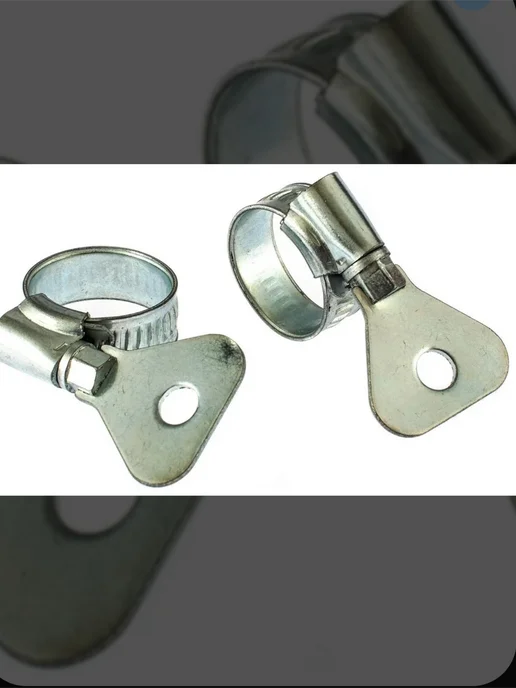 CHAMPION Хомут червячный с металлическим ключом 19-29мм, 10шт, 10 шт, фото 2