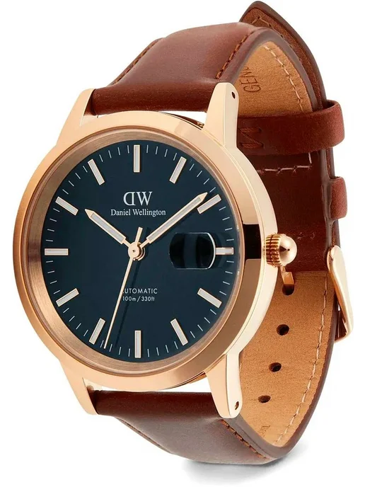 Daniel Wellington Часы наручные Iconic DW00100758, черный, фото 3