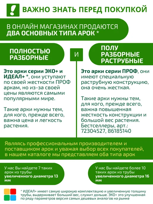 MPSELECT Арка садовая опора для вьющихся растений и цветов, зеленый, в упаковке 1,9 кг, фото 6