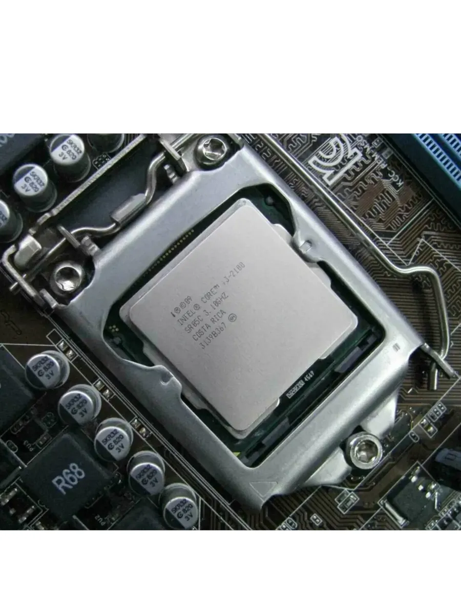 Intel Процессор Core i3 2100 LGA1155, 2 4 3,1 ГГц, 2xDDR3