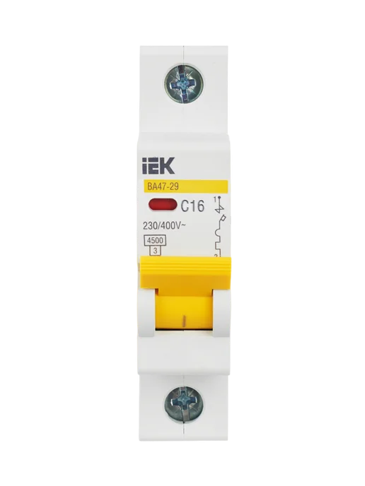 Iek Автоматический выключатель ВА47-29 1Р 16А KARAT (12 штук), 6 шт, фото 5