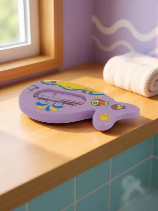 Betababy Термометр градусник детский для купания новорожденных Кит, 0 м, фото 7