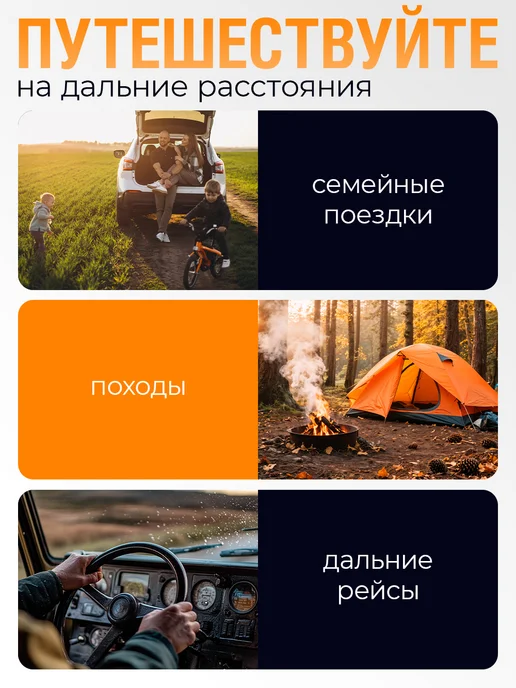Автомобильная мультиварка 12-24-220 вольт, синий, фото 8