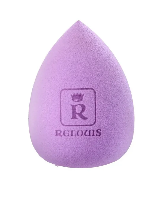 RELOUIS Спонж для макияжа лица мягкий Dream Blend, фиолетовый, фото 5
