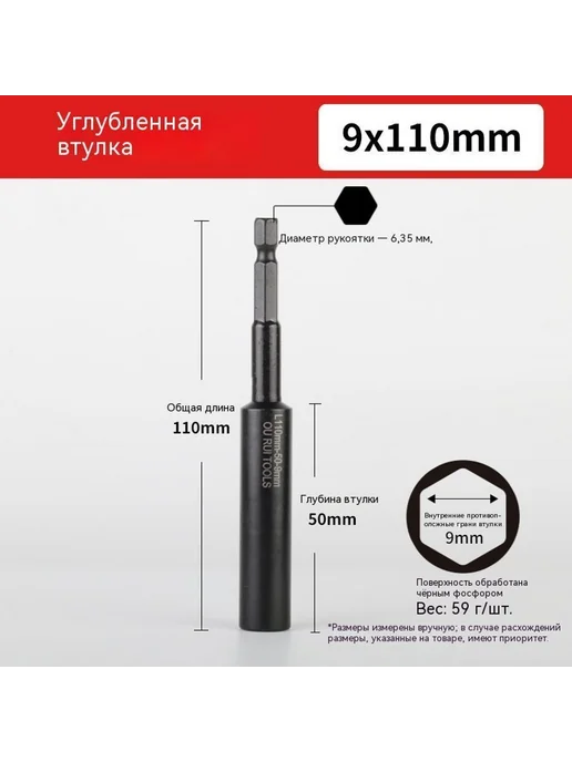 Головка накидная 110mm, вариант