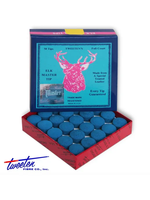 Tweeten Наклейка для кия Elk Master 12 мм, средне-жесткая MH (1 шт.), 1 шт, фото 5