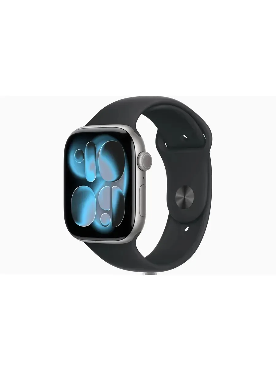 Apple Watch Series 11 46mm Space Gray Sport Band S M
