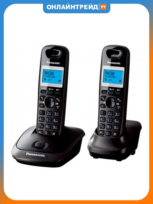Panasonic Радиотелефон KX-TG2512 RU1, серый