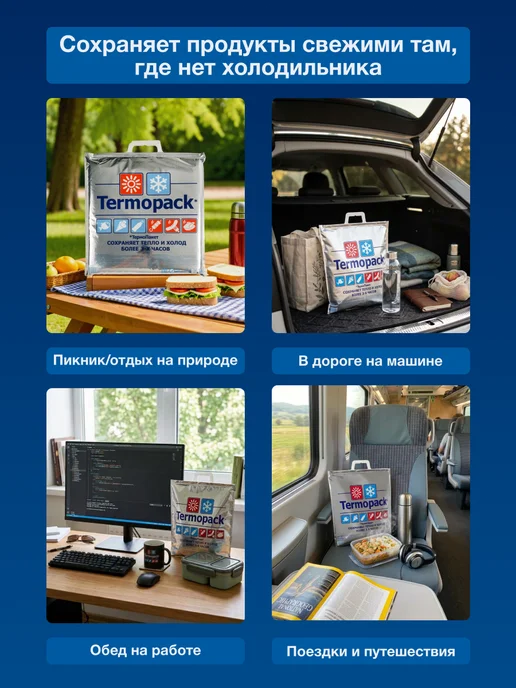 Termopack Термопакет Премиум t°, 15 л, 42х45 см, 15 л, 2 шт, фото 7