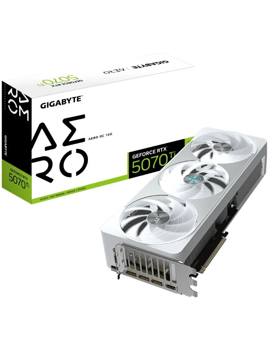 Видеокарта GeForce RTX 5070 Ti Aero OC 16G GDDR7 Gigabyte 835853897 купить в интернет‑магазине Wildberries