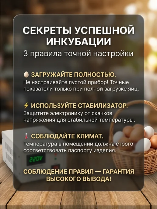 АК farmer Инкубатор для яиц автоматический цифровой, белый, фото 2