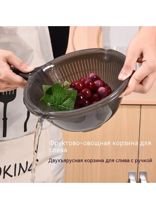 Сливная корзина Черный, черный, фото 3
