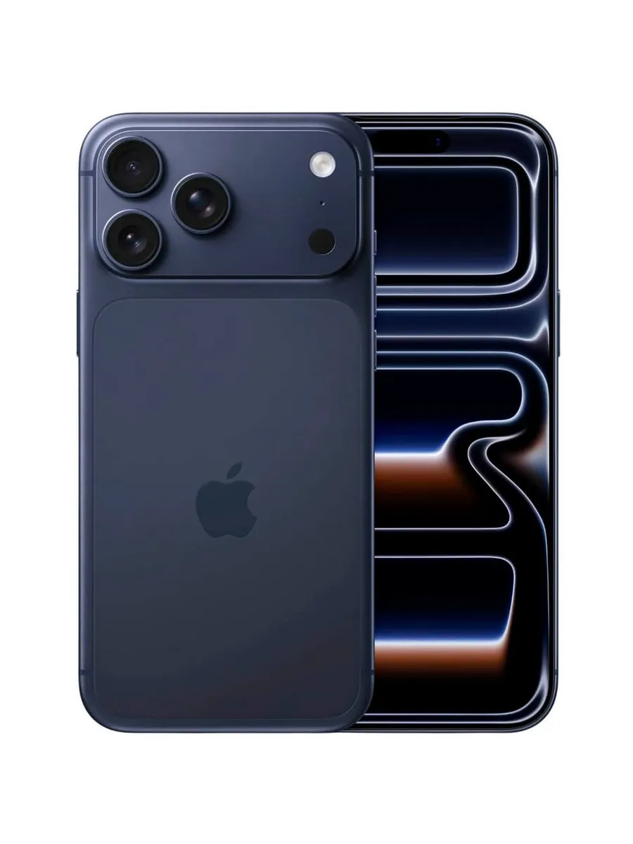 Смартфон iPhone 17 Pro Max 256 ГБ тёмно-синий Apple 836923809 купить за 143 739 ₽ в интернет‑магазине Wildberries