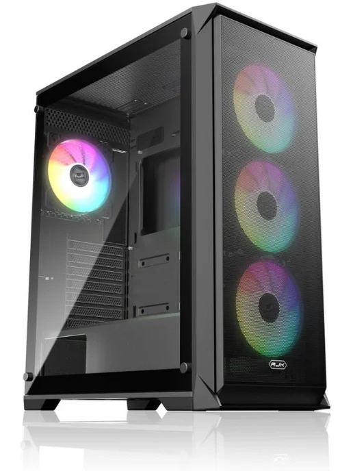 RAIJINTEK Корпус компьютерный ARCADIA 41-MS4 без блока питания, черный, фото 2