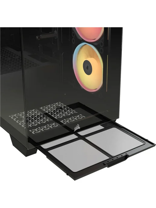 Corsair Корпус компьютерный 3500X LX-R RGB iCUE LINK, черный, фото 3