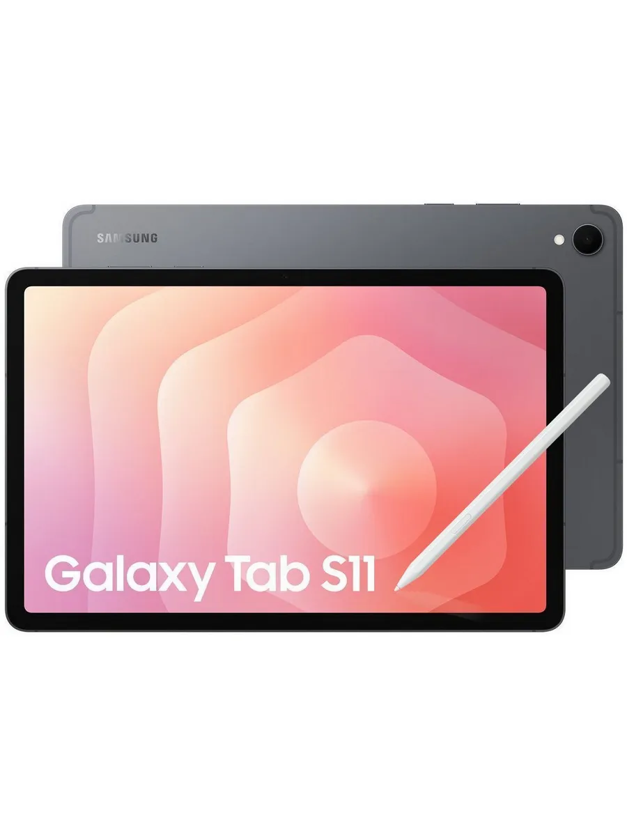 Samsung Планшет Galaxy Tab S11 5G 12+512ГБ, Серый (SM-X736BZAICAU)